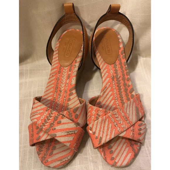 Coach Henley Espadrille Wedges - Picture 3 of 8